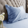 Šilkinis pagalvės užvalkalas mėlynas